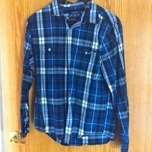 America Eagle Button Up